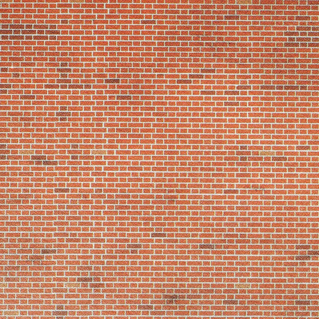 Metcalfe PN900 Red Brick Sheets - N Scale - Phillips Hobbies