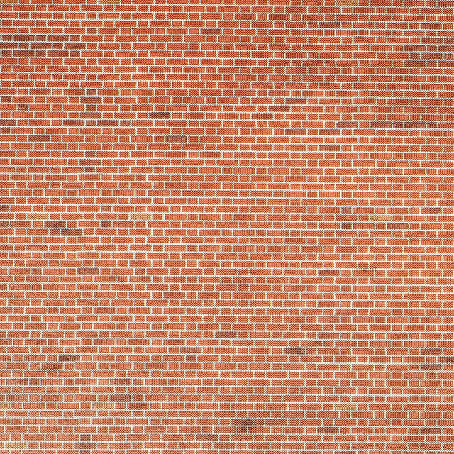 Metcalfe PN900 Red Brick Sheets - N Scale - Phillips Hobbies