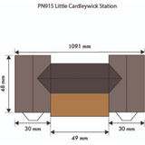 Metcalfe PN915 Little Cardleywick Station Card Kit - N Gauge - Phillips Hobbies