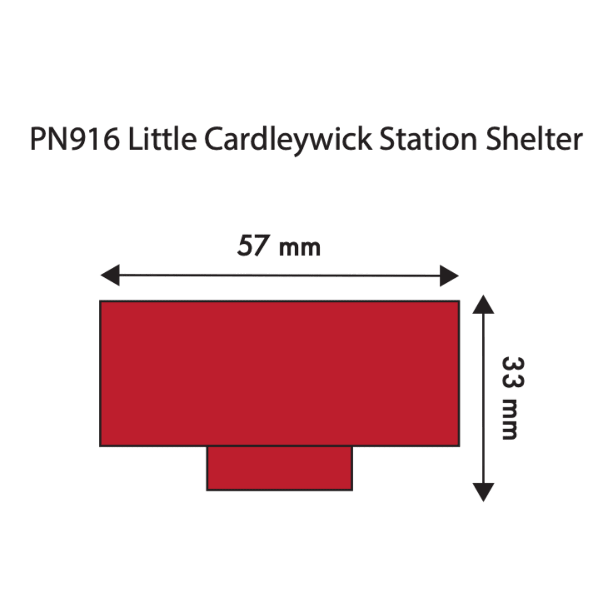 Metcalfe PN916 Little Cardleywick Station Shelter Card Kit - N Gauge - Phillips Hobbies