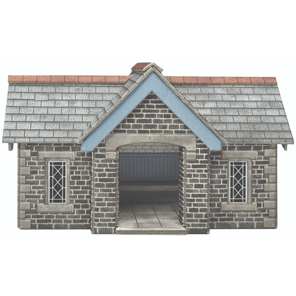Metcalfe PN916 Little Cardleywick Station Shelter Card Kit - N Gauge - Phillips Hobbies