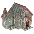 Metcalfe PN918 Little Cardleywick Chapel Card Kit - N Gauge - Phillips Hobbies