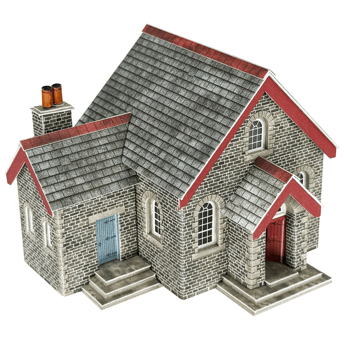 Metcalfe PN918 Little Cardleywick Chapel Card Kit - N Gauge - Phillips Hobbies