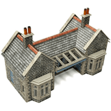 Metcalfe PO315 Little Cardleywick Station Card Kit - OO Gauge - Phillips Hobbies