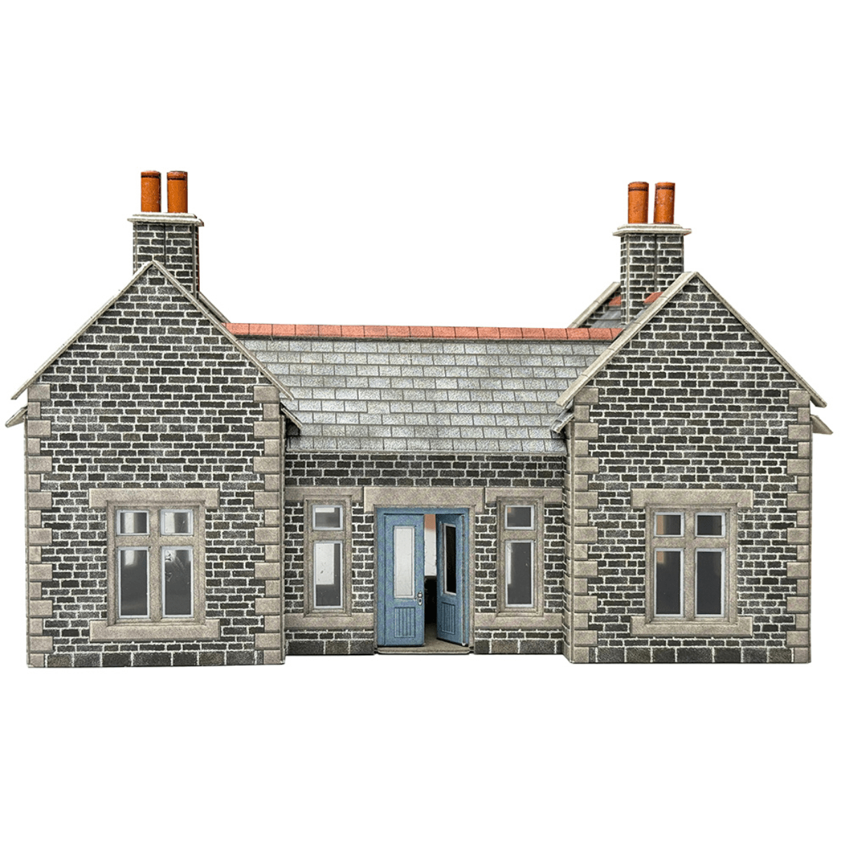 Metcalfe PO315 Little Cardleywick Station Card Kit - OO Gauge - Phillips Hobbies
