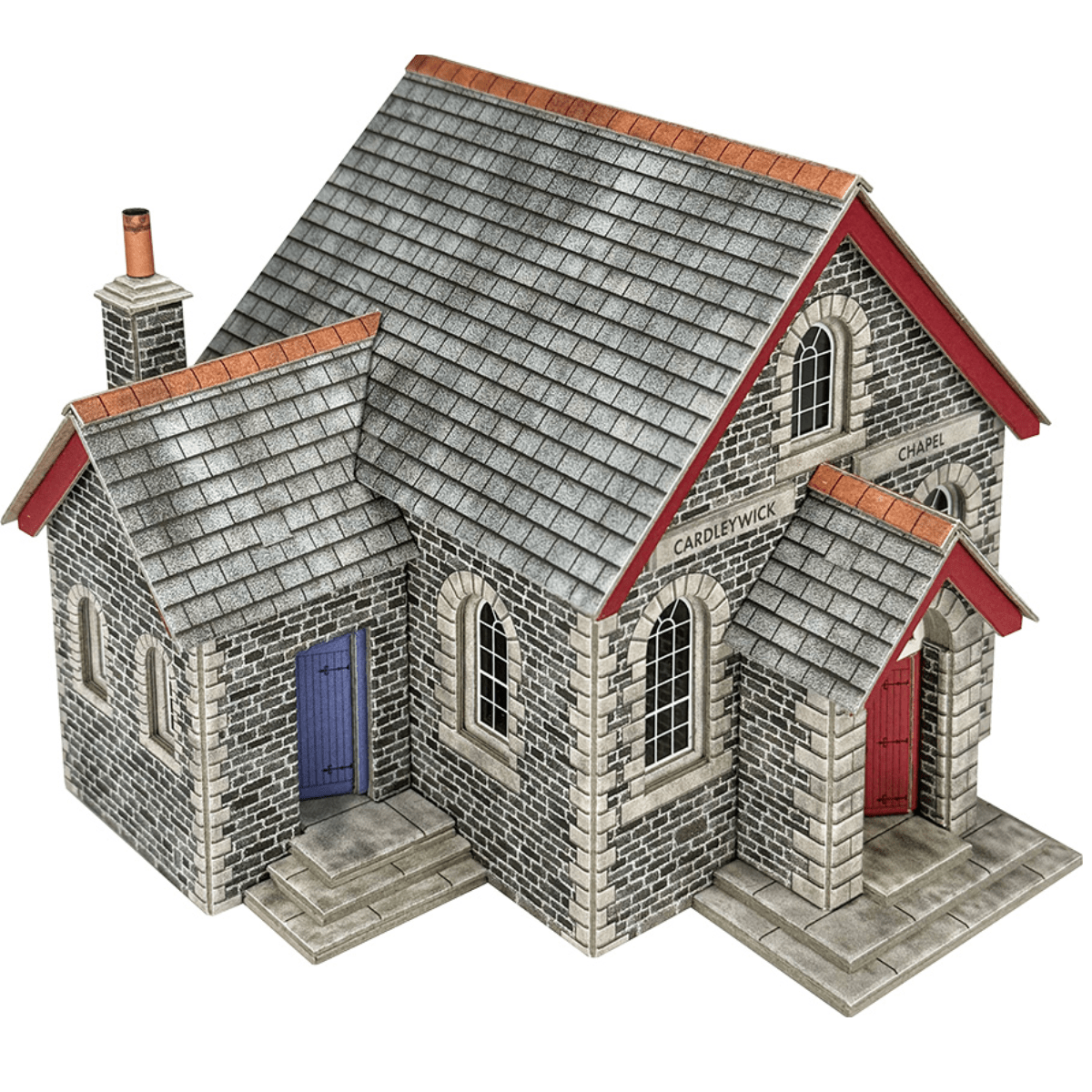 Metcalfe PO318 Little Cardleywick Chapel Card Kit - OO Gauge - Phillips Hobbies
