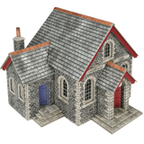 Metcalfe PO318 Little Cardleywick Chapel Card Kit - OO Gauge - Phillips Hobbies