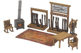 Metcalfe PO580 Signal Box Interior Card Kit - 00/H0 Gauge - Phillips Hobbies