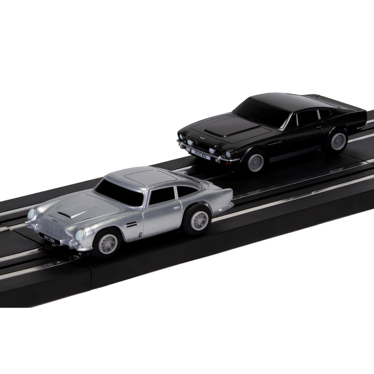 Micro Scalextric G1171M James Bond 007 Race Set - DB5 vs V8 - Phillips Hobbies