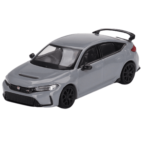 Mini GT Honda Civic Type R Sonic Gray Pearl 2023 (RHD) - 1:64 Scale - Phillips Hobbies