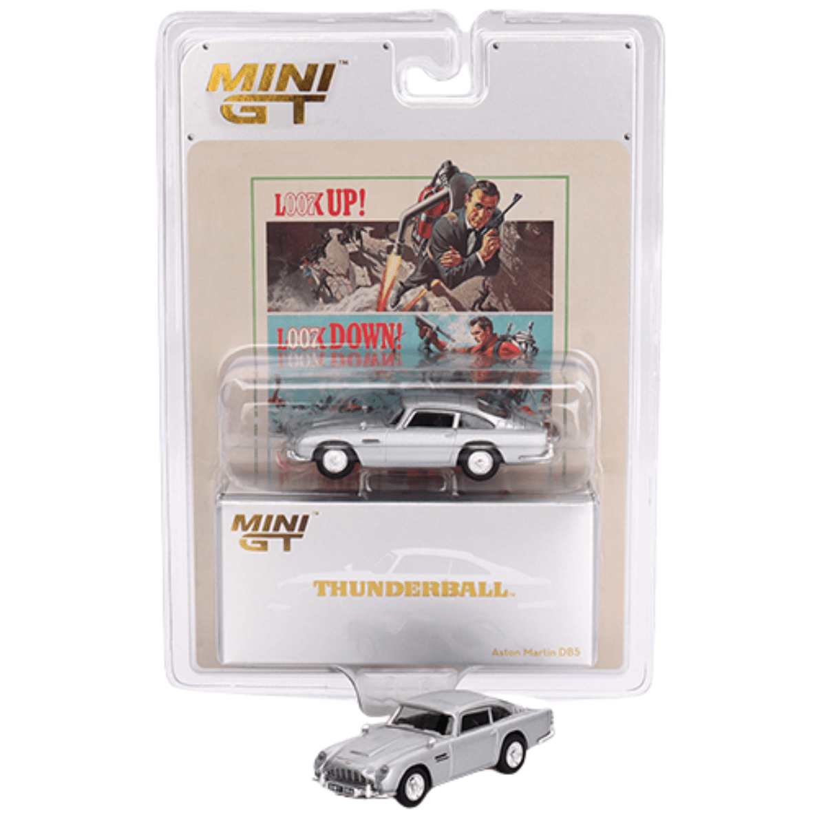 Mini GT James Bond (Thunderball Movie) Aston Martin DB5 - 1:64 Scale - Phillips Hobbies