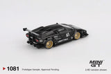 Mini GT Lamborghini Countach LB - Works Black (LHD) - 1:64 Scale - Phillips Hobbies