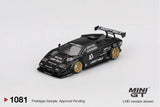 Mini GT Lamborghini Countach LB - Works Black (LHD) - 1:64 Scale - Phillips Hobbies