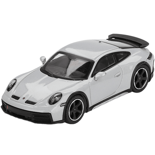Mini GT Porsche 911 Dakar Ice Grey Metallic (RHD) - 1:64 Scale - Phillips Hobbies