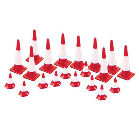 Modelscene Peco 5006 Traffic Cones Kit - OO Gauge - Phillips Hobbies