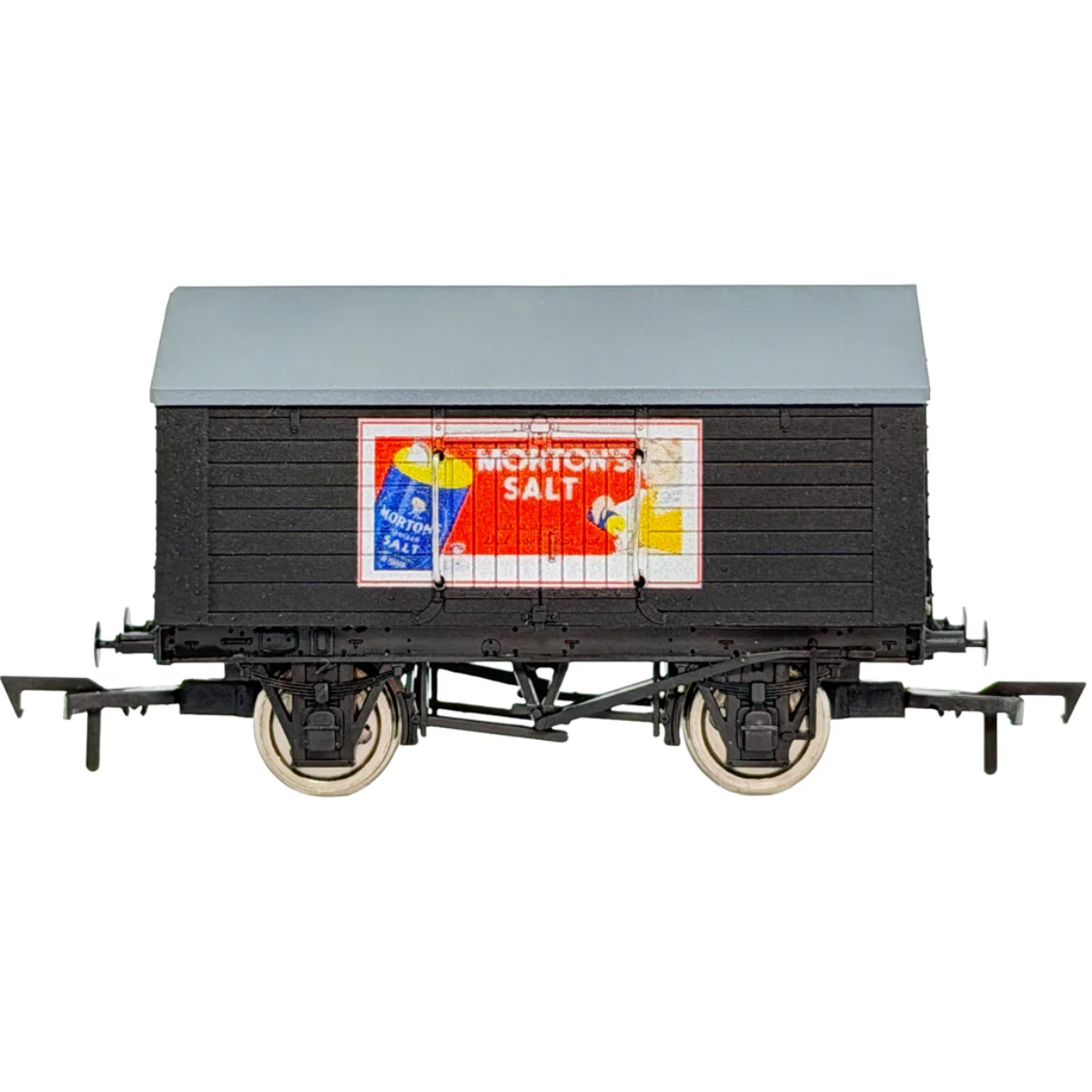 Dapol 4F-018-112 Salt Van Wagons Mortons Salt - OO Gauge