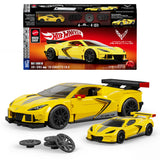 Mattel Brick Shop Hot Wheels ’20 Corvette C8.R Building Toy Kit
