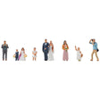 Noch 151676 At the Wedding Reception Figure Set - OO/HO Gauge - Phillips Hobbies