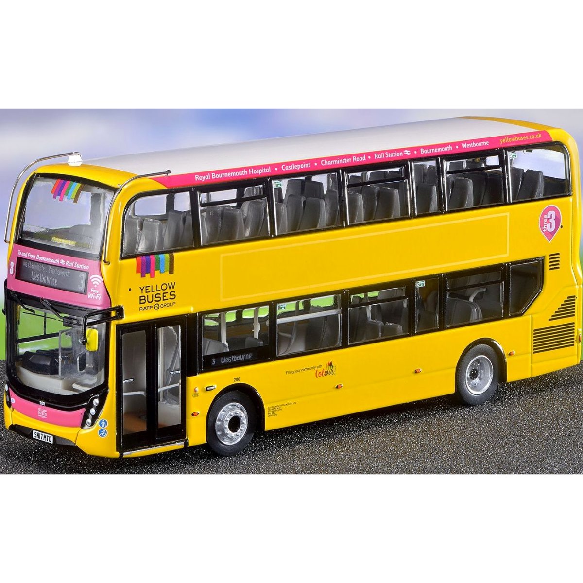 Northcord UK6510 ADL Enviro400 MMC - Yellow Buses