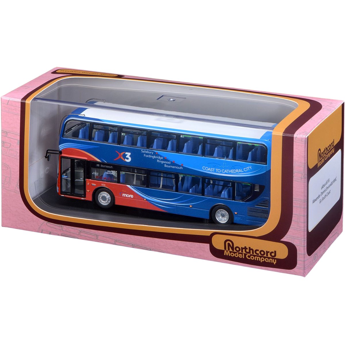 Northcord Ribble Northcord UK6518 ADL Enviro400 MMC Go South Coast - Phillips Hobbies