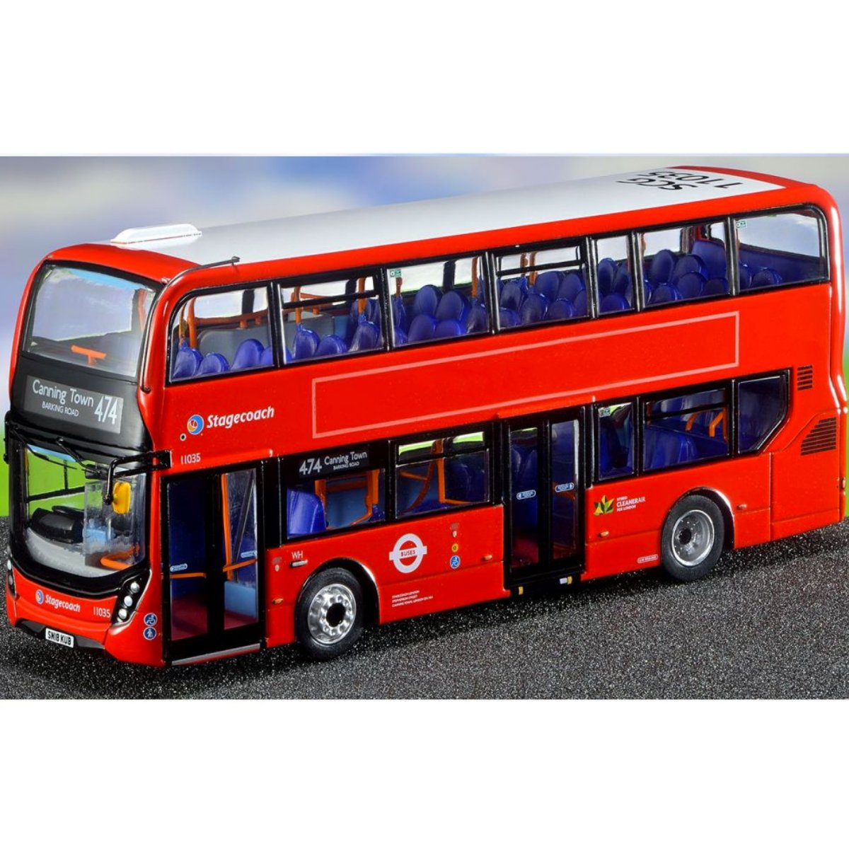 Northcord UK6528 ADL Enviro400 MMC 11035 Stagecoach London