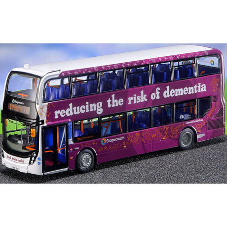 1:76 Scale Model Bus - Northcord UK6532 ADL Enviro400 Stagecoach South Sussex Brain Bus