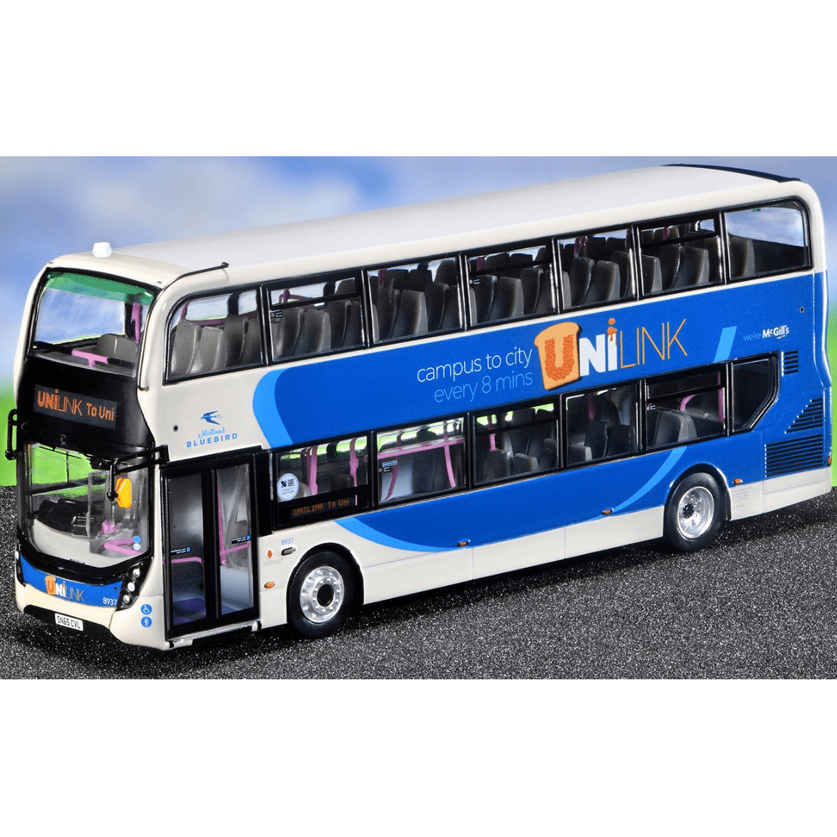 Northcord UK6536 ADL Enviro400 McGill's Midland Bluebird Unilink - Phillips Hobbies
