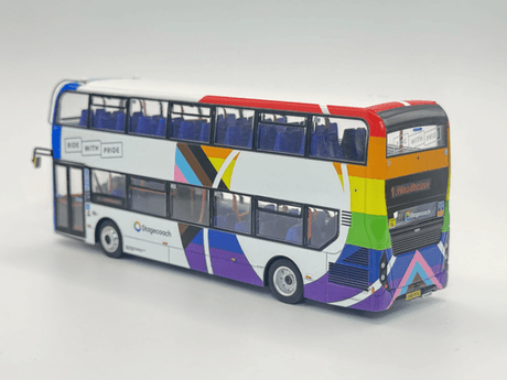 Northcord UKBUS0088 Stagecoach East Midlands - Ride with Pride ADL Enviro 400MMC - 1:76 Scale - Phillips Hobbies