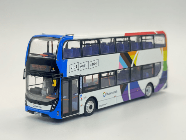 Northcord UKBUS0088 Stagecoach East Midlands - Ride with Pride ADL Enviro 400MMC - 1:76 Scale - Phillips Hobbies