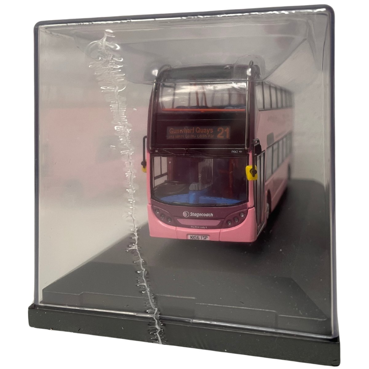 Omnidekka Models OM3B Stagecoach Enviro400 Cancer Research - 21 Gunwharf Quays - Phillips Hobbies