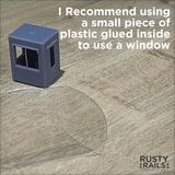 OO Gauge Kiosk Unpainted - Rusty Rails Modelling