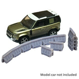 OO Gauge Traffic Barriers x12 Unpainted - Rusty Rails Modelling