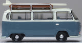 Oxford Diecast 120VW003 VW T2 Bus/Surfboards Fiord Blue/Arcona White - TT:120 Scale - Phillips Hobbies