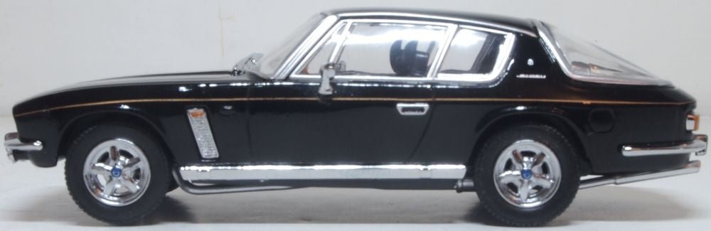 Oxford Diecast 43JI010 Jensen Interceptor MkIII Black - 1:43 Scale Model - Phillips Hobbies
