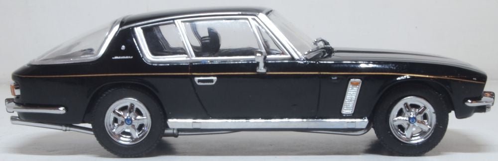 Oxford Diecast 43JI010 Jensen Interceptor MkIII Black - 1:43 Scale Model - Phillips Hobbies