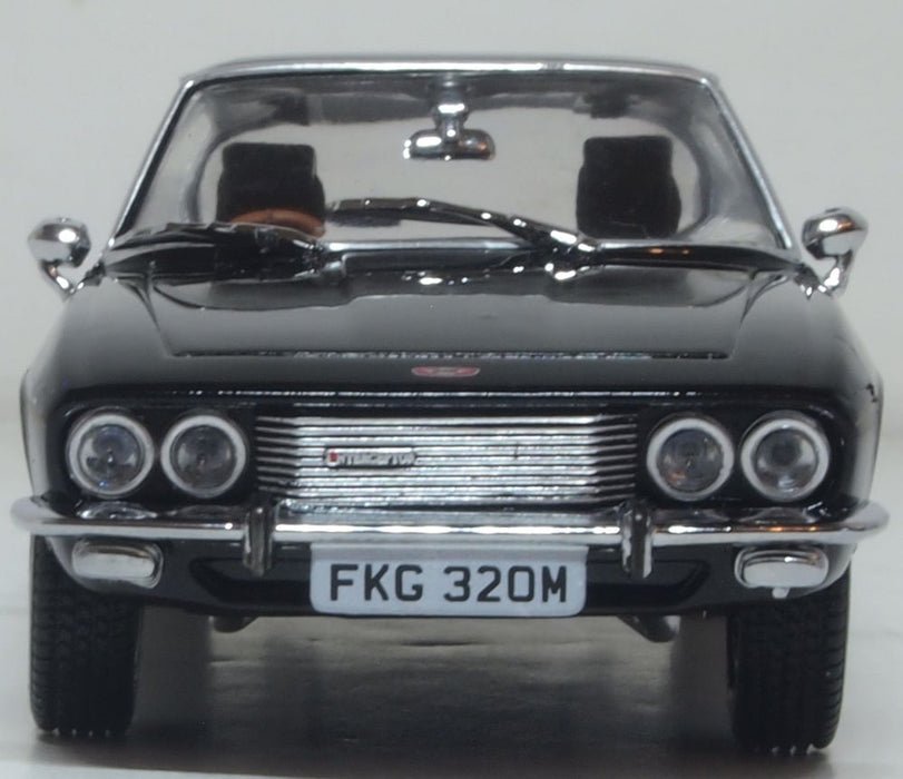 Oxford Diecast 43JI010 Jensen Interceptor MkIII Black - 1:43 Scale Model - Phillips Hobbies