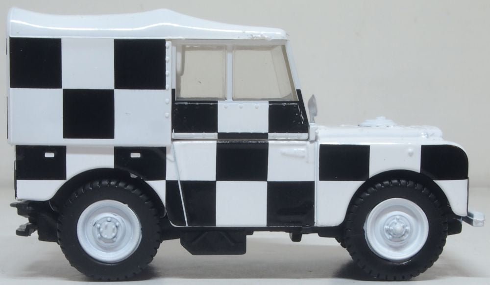 Oxford Diecast 43LAN180009 Land Rover Series 1 80 inch RAF Tripoli Desert Rescue - 1:43 Scale - Phillips Hobbies
