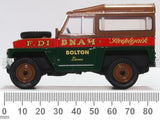 Oxford Diecast 43LRL006 Land Rover Lightweight Hard Top Fred Dibnah - 1:43 Scale - Phillips Hobbies