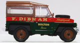 Oxford Diecast 43LRL006 Land Rover Lightweight Hard Top Fred Dibnah - 1:43 Scale - Phillips Hobbies