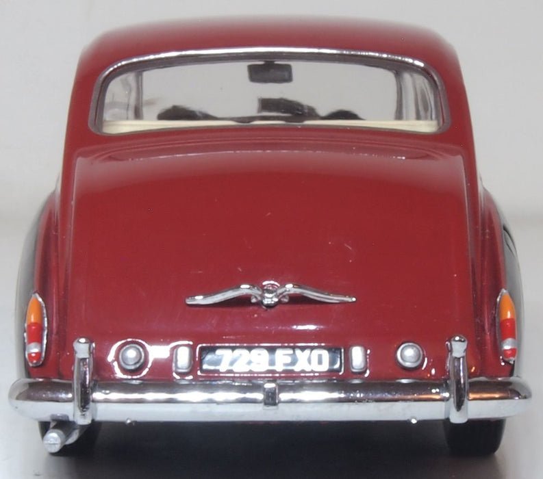Oxford Diecast 43RRP5004 Rolls Royce Phantom V James Young Claret/Black - 1:43 Scale Model - Phillips Hobbies