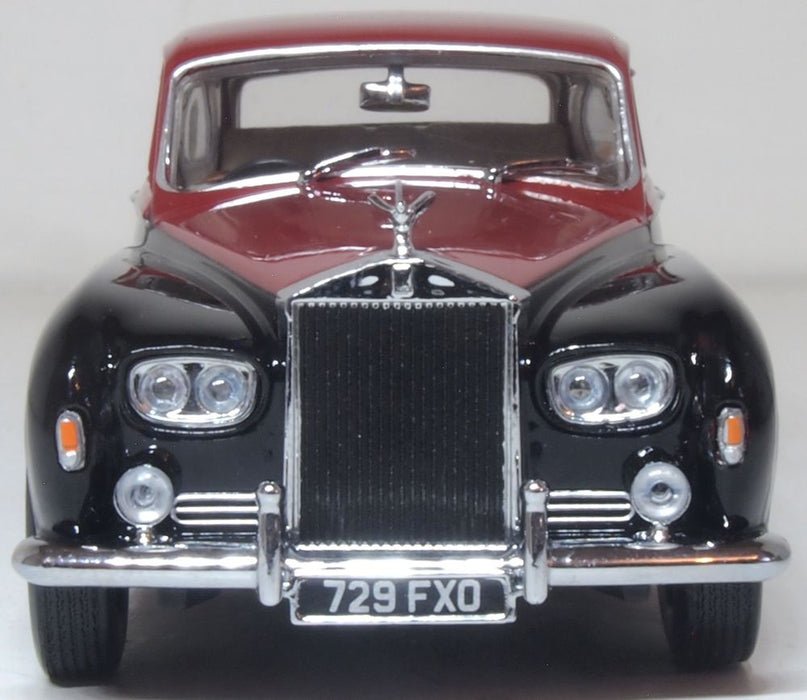 Oxford Diecast 43RRP5004 Rolls Royce Phantom V James Young Claret/Black - 1:43 Scale Model - Phillips Hobbies