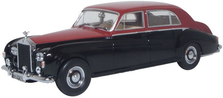 Oxford Diecast 43RRP5004 Rolls Royce Phantom V James Young Claret/Black - 1:43 Scale Model - Phillips Hobbies