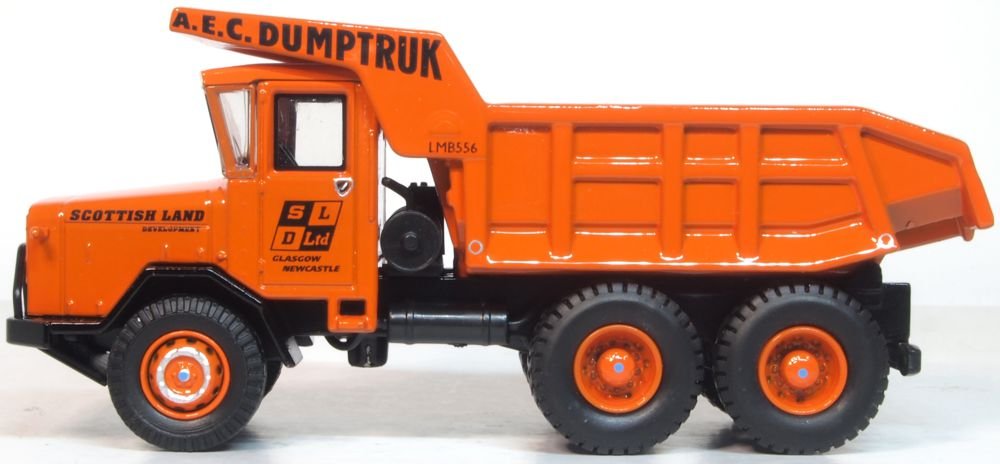Oxford Diecast 76ACD004 AEC 690 Dump Truck Scottish Land Development - 1:76 Scale - Phillips Hobbies