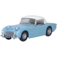 Oxford Diecast 76AHF002 Iris Blue Austin Healey Frogeye Sprite - Phillips Hobbies