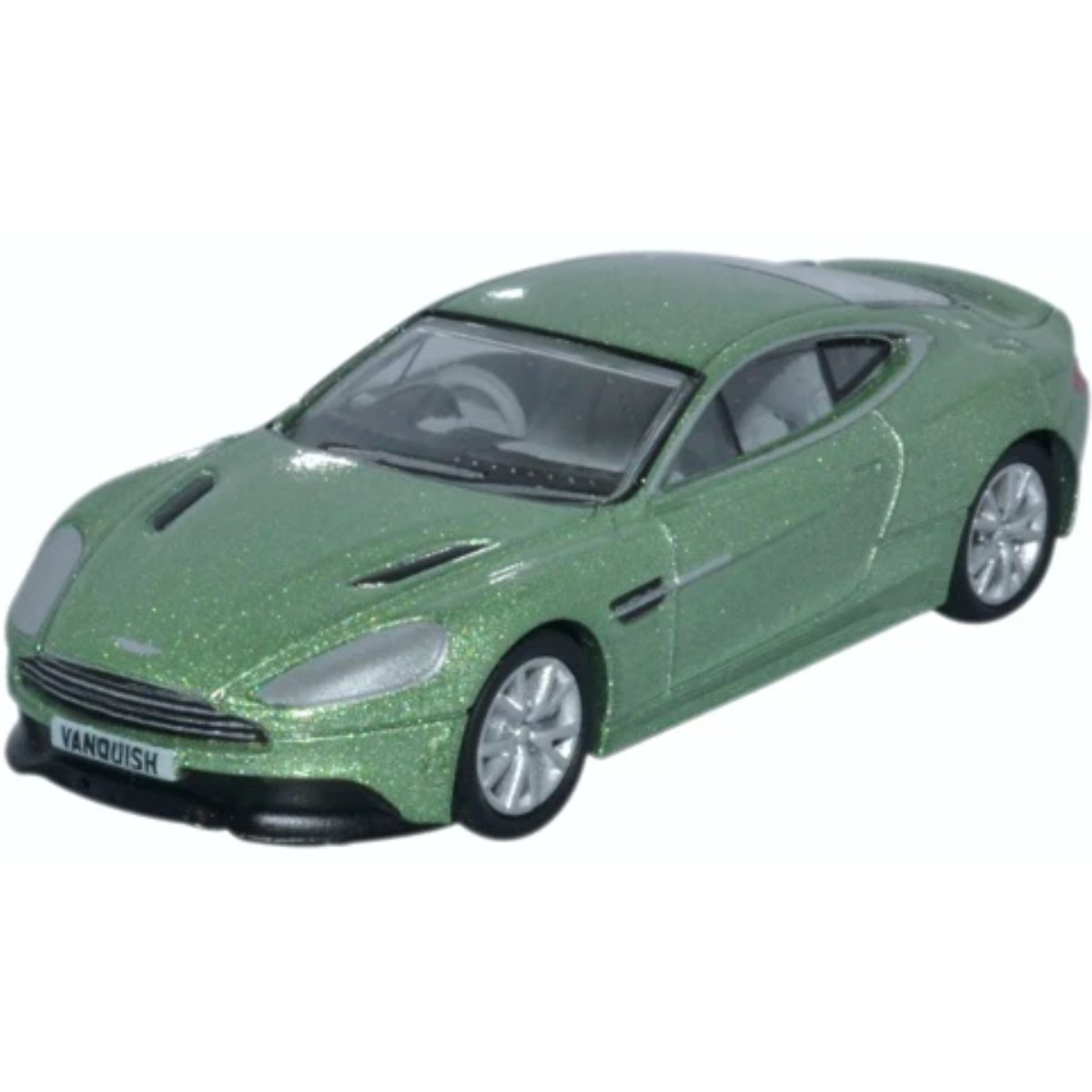 Oxford Diecast 76AMV001 Aston Martin Vanquish Appletree Green - Phillips Hobbies