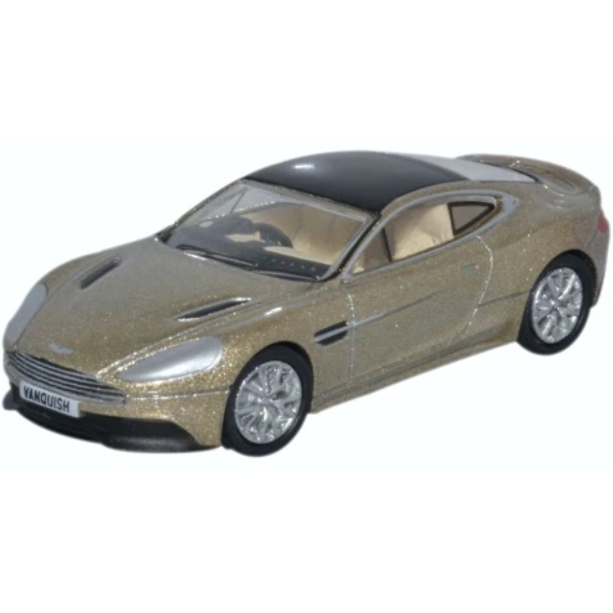 Oxford Diecast 76AMV002 Aston Martin Vanquish Coupe Selene Bronze - Phillips Hobbies
