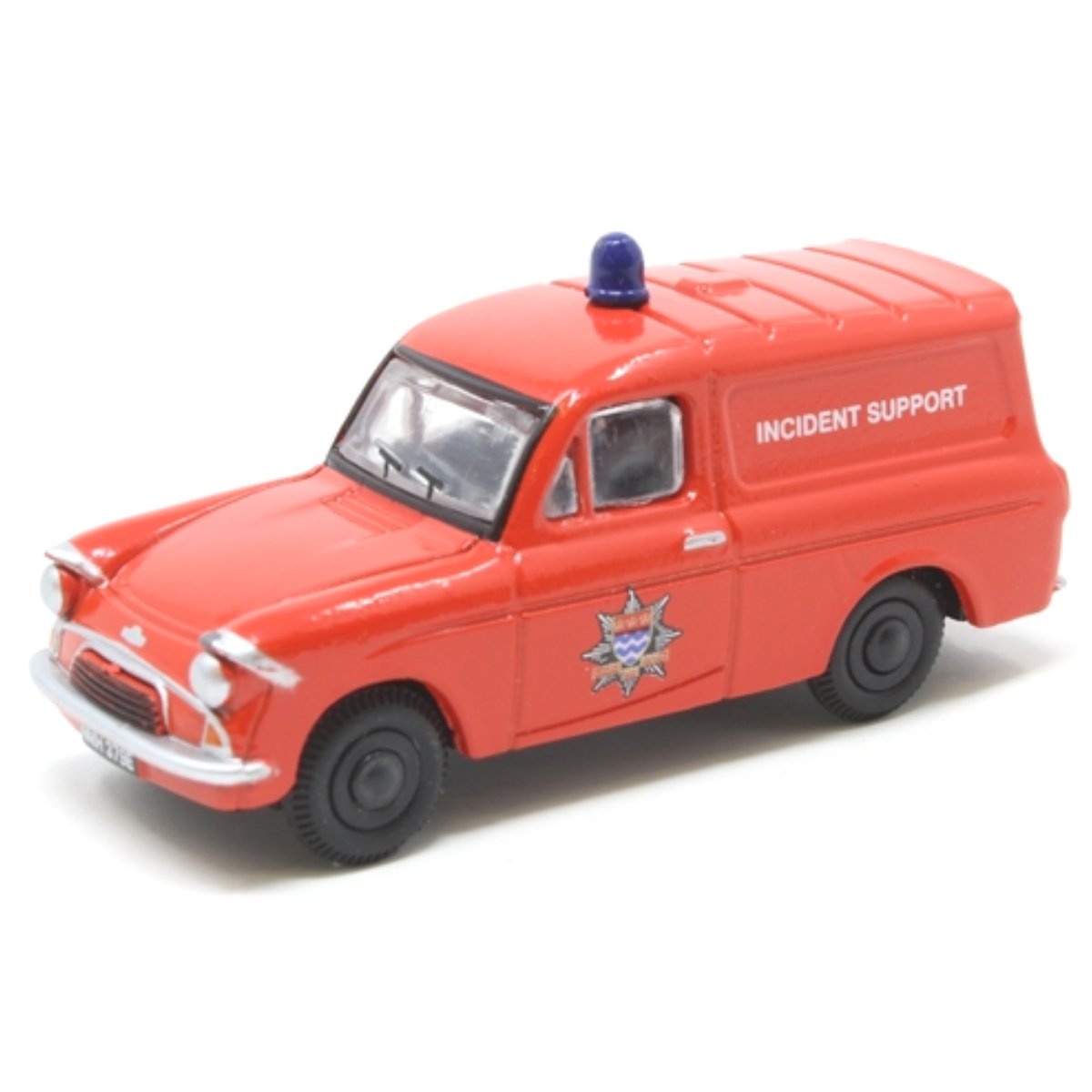 Oxford Diecast 76ANG022 Ford Anglia - Fire Incident Support - Phillips Hobbies