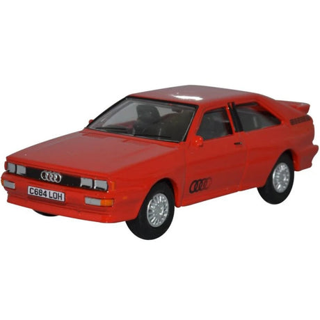 Oxford Diecast 76AQ001 Audi Quattro Tornado Red - Phillips Hobbies