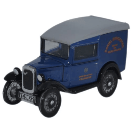 Oxford Diecast 76ASV005 Austin Seven Van Daniel Doncaster - 1:76 Scale - Phillips Hobbies