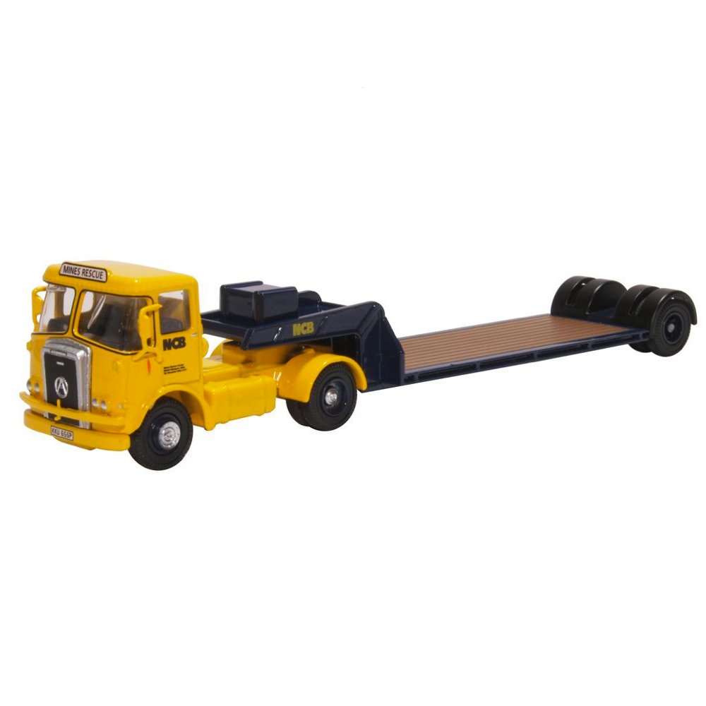 Oxford Diecast 76ATK004 Atkinson Borderer Low Loader NCB Mines Rescue - Phillips Hobbies